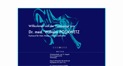 Desktop Screenshot of posawetz.at