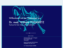 Tablet Screenshot of posawetz.at